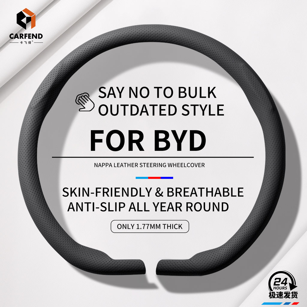 Suitable For BYD ATTO 3 YUANCar Steering Wheel Covers Countryman Clubman Jcw Cooper Automobile Parts All Seasons Ultra-thin Anti